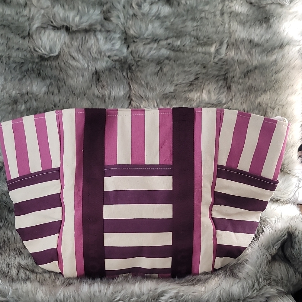 Pink By Victoria's Secret Chic Striped Tote Bag - Picture 10 of 10